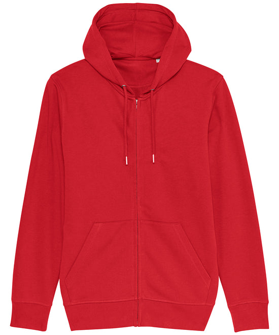 Unisex Connector essential zip-thru hoodie sweatshirt (STSU820)