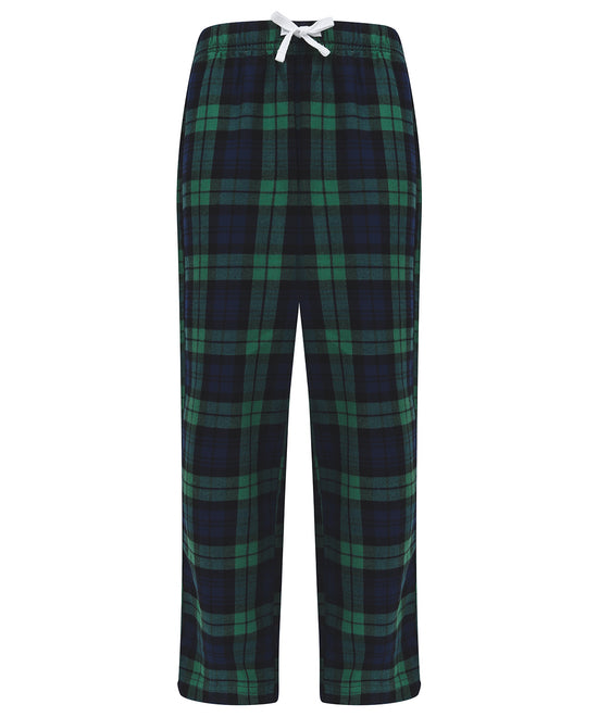 Kids tartan lounge pants