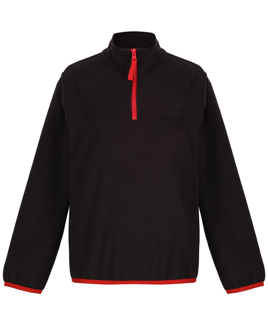 Kids half-zip microfleece