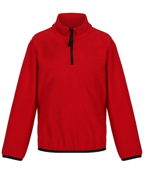 Kids half-zip microfleece