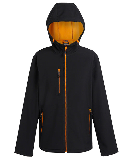 Navigate 2-layer hooded softshell jacket