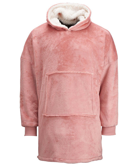 The Ribbon oversized cosy reversible sherpa hoodie