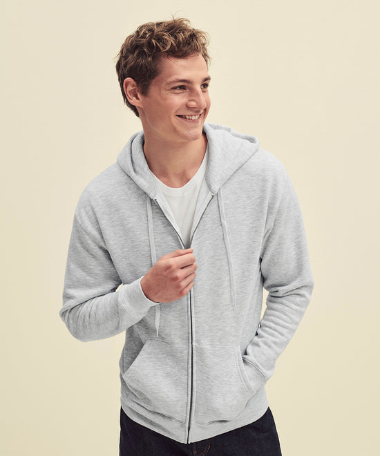 Premium 70/30 hooded sweatshirt jacket