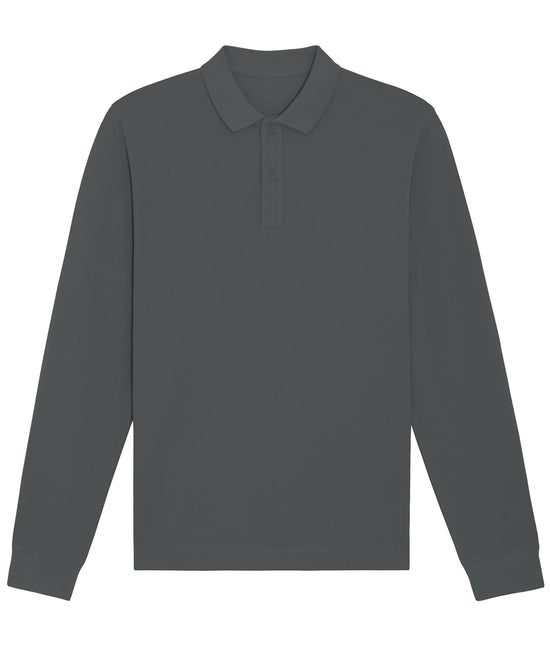 Prepster long sleeve unisex polo (STPU332)