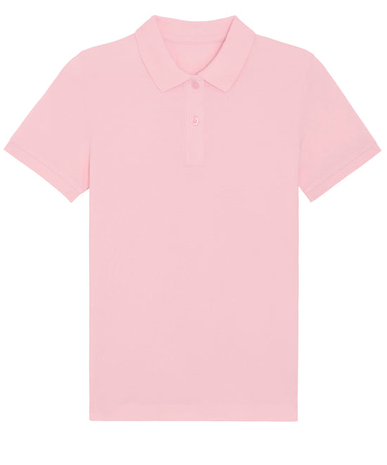 Stella Elliser women's fitted piqué short sleeve polo  (STPW333)