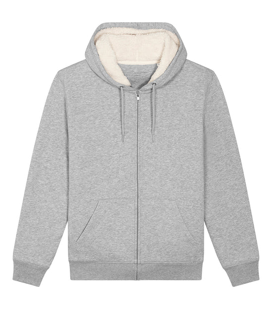 Unisex Hygger sherpa zip-through sweatshirt (STSU956)